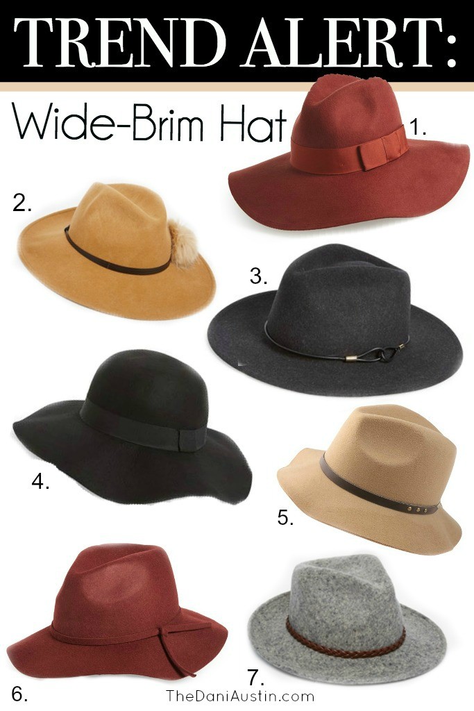 Trend Alert: Wide Brim Hat - Dani Austin