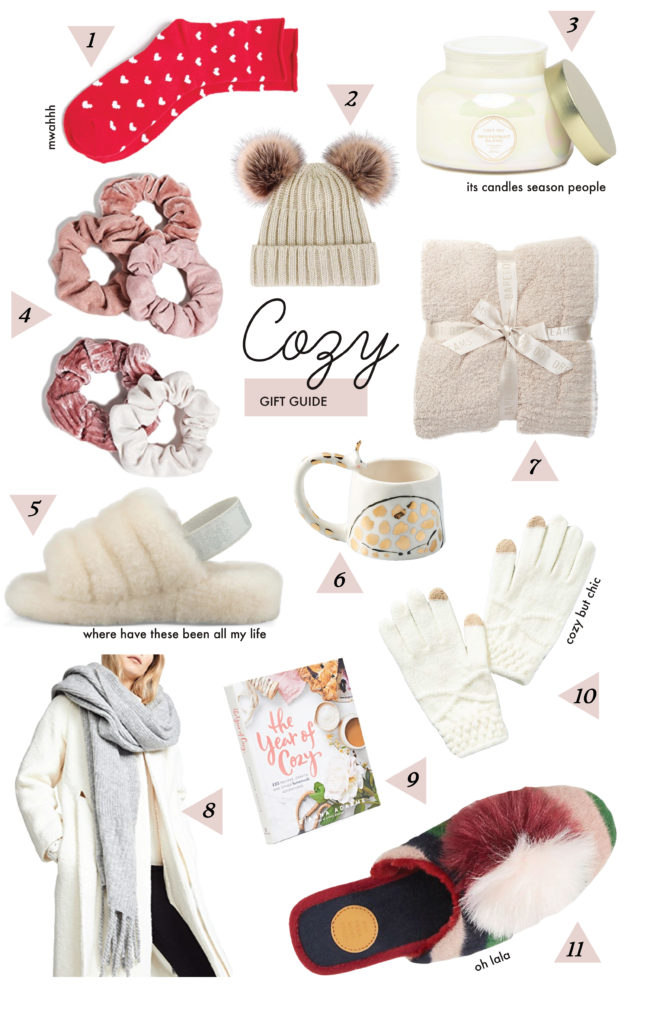 cozy gift guide ideas