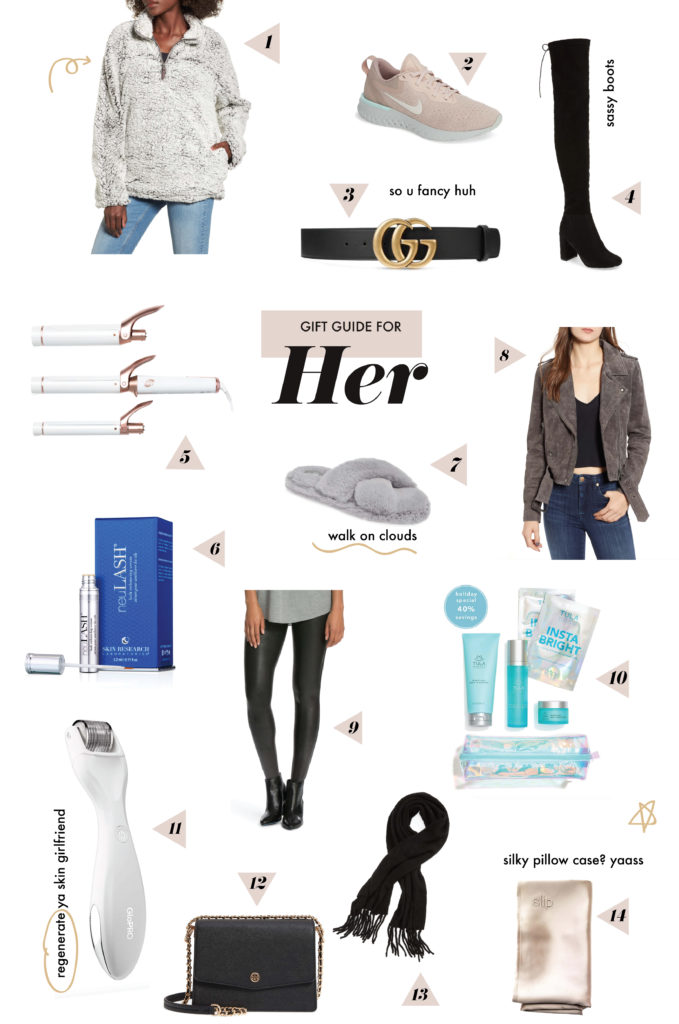 gift guide for her christmas gift ideas