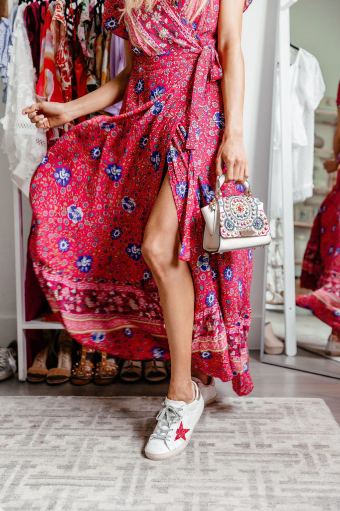 dani austin golden goose sneakers outfit