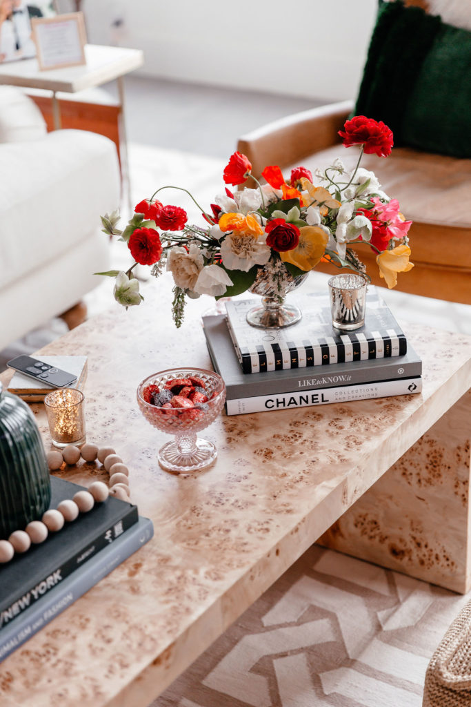 dani austin prim and lovely red florals