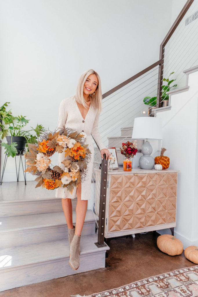 dani austin fall home decor wreath