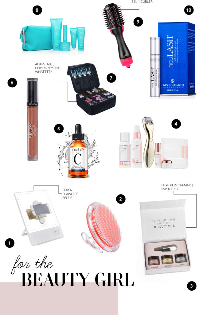 beauty girl gift guide dani austin christmas ideas