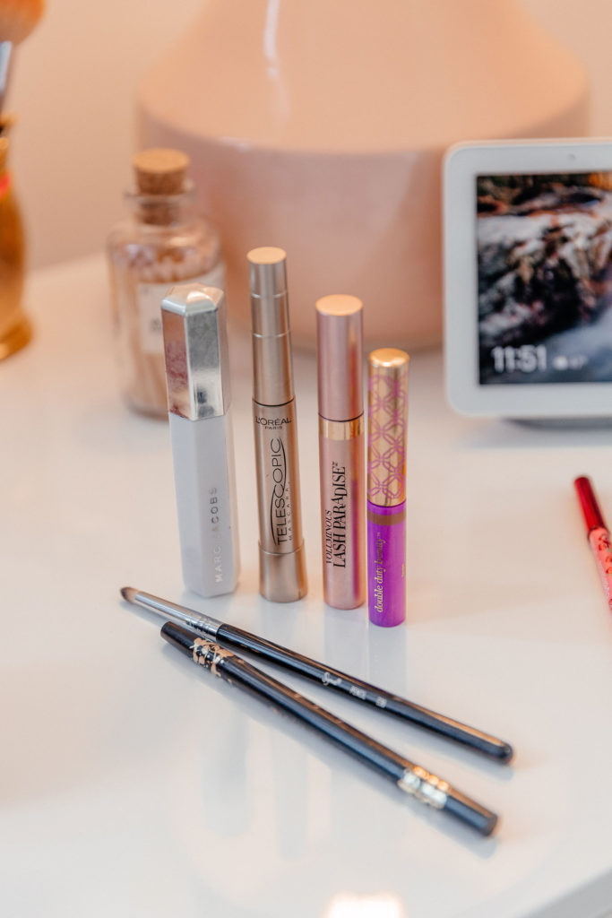 dani austin eyelashes mascara makeup routine