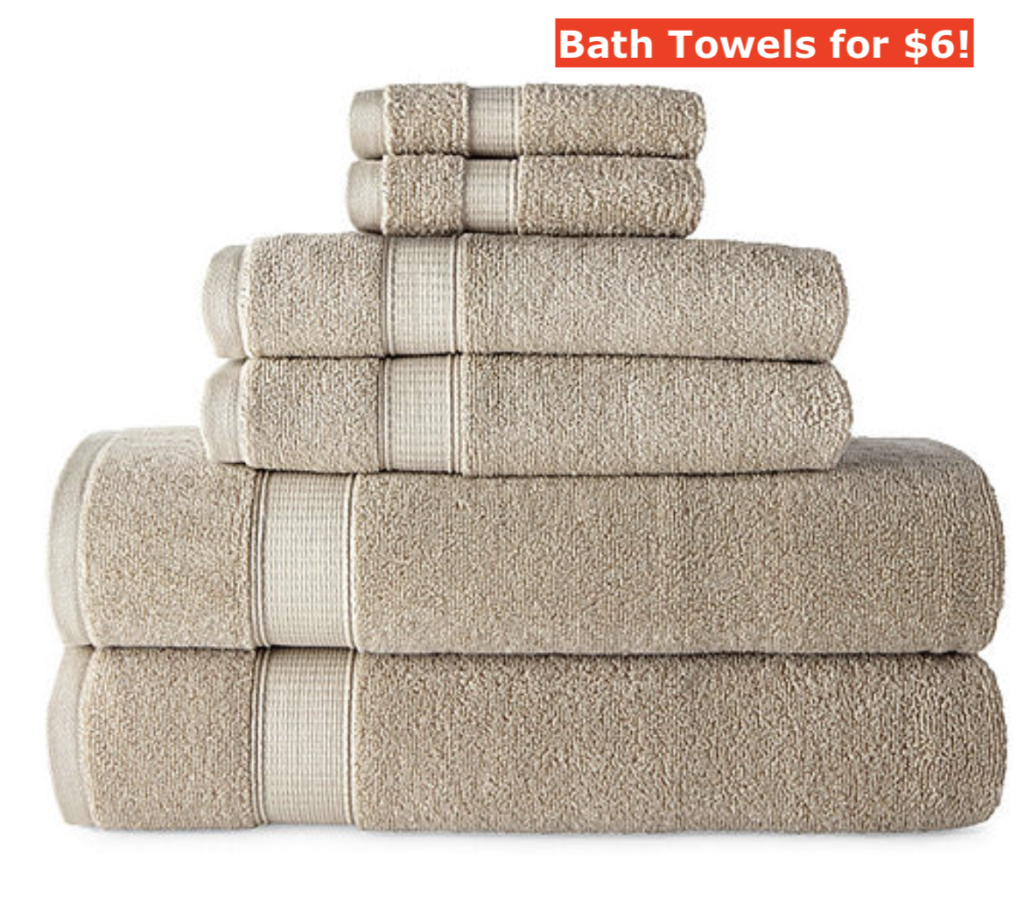 jcpenney towels sale