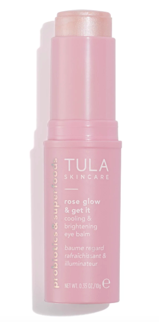 tula rose glow and get it cooling and brightening eye balm beauty