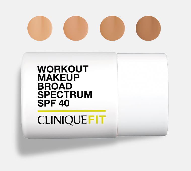 Clinique fit workout makeup broad spectrum spf 40 