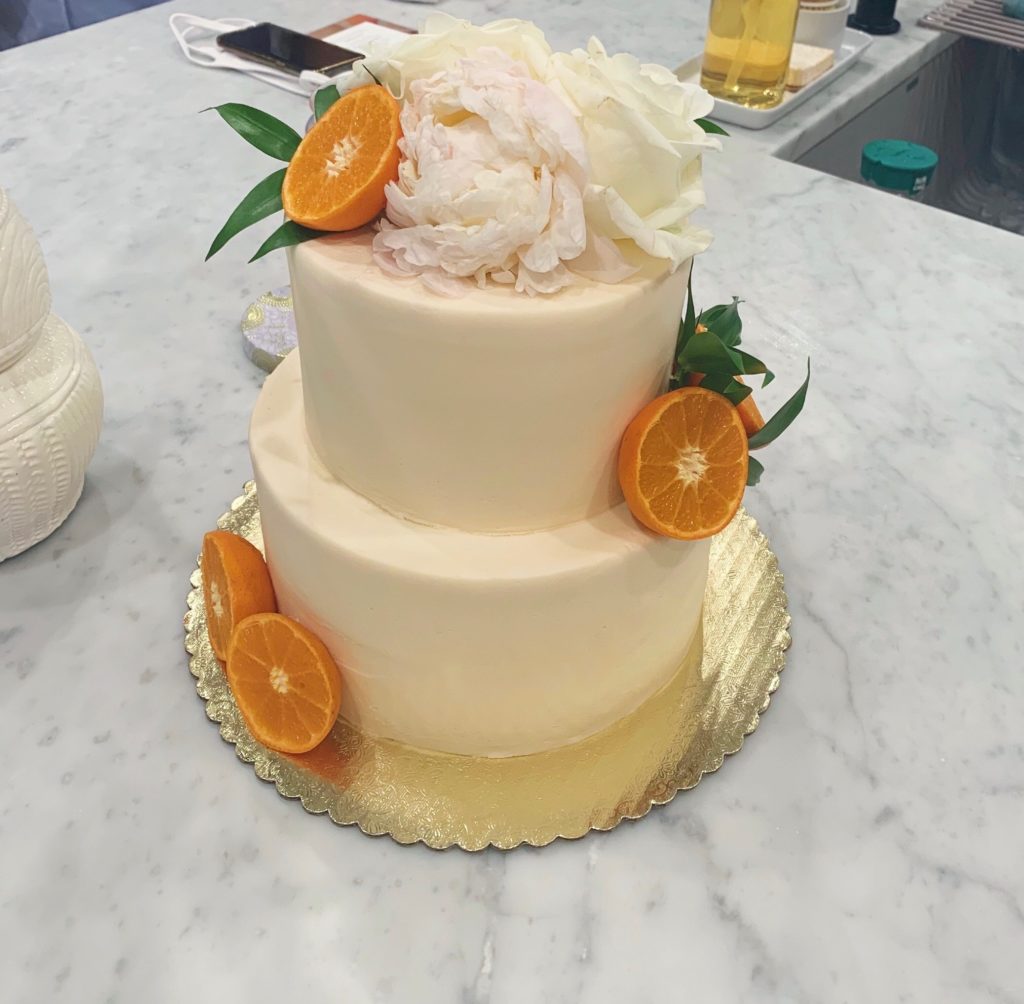 baby shower cake dani austin citrus themed